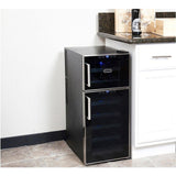 Whynter 21 Bottle Dual Temperature Zone
Touch Control Freestanding Wine Cooler WC-212BD Wine Coolers WC-212BD Wine Coolers Empire