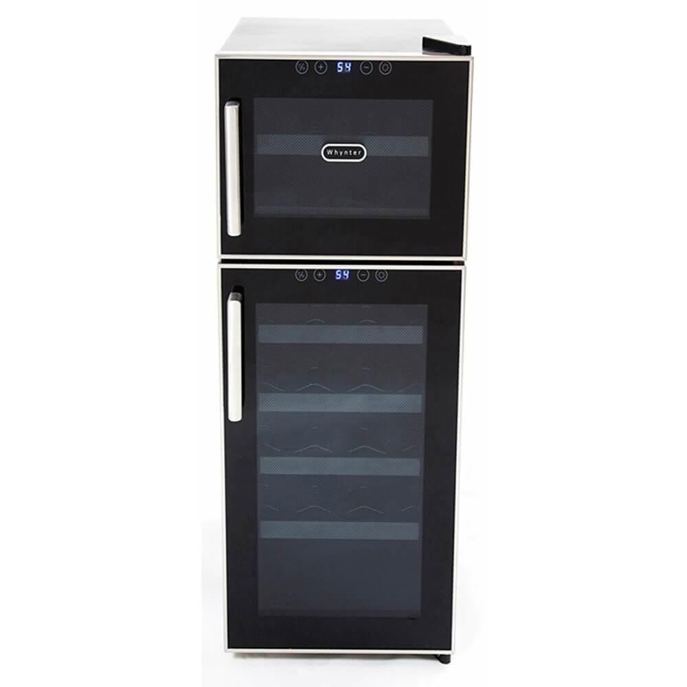 Whynter 21 Bottle Dual Temperature Zone
Touch Control Freestanding Wine Cooler WC-212BD Wine Coolers WC-212BD Wine Coolers Empire