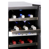 Whynter 21 Bottle Dual Temperature Zone Wine Cooler WC-211DZ Wine Coolers WC-211DZ Wine Coolers Empire