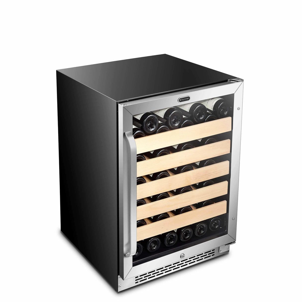 Whynter 24" Built-In Stainless Steel 54 Bottle Wine Refrigerator Cooler BWR-541STS Wine Coolers BWR-541STS Wine Coolers Empire
