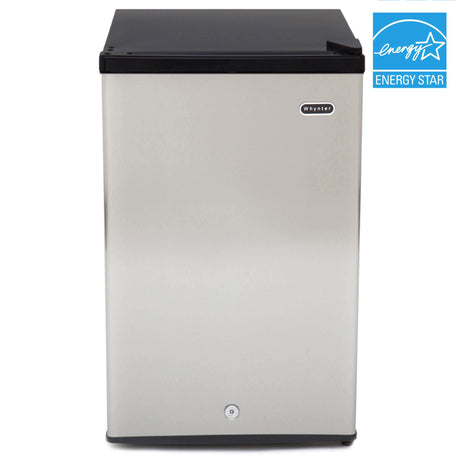 Whynter 3.0 cu.ft. Energy Star Stainless Steel Upright Freezer with Lock CUF-301SS Freezers CUF-301SS Wine Coolers Empire