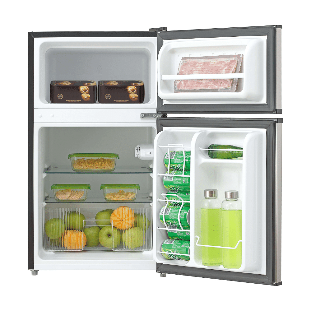 Whynter 3.4 cu.ft. Energy Star Stainless Steel Compact Refrigerator/Freezer MRF-340DS Refrigerators MRF-340DS Wine Coolers Empire