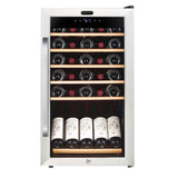 Whynter 34 Bottle Freestanding Stainless Steel Refrigerator with Display Shelf and Digital Control FWC-341TS Wine Coolers FWC-341TS Wine Coolers Empire