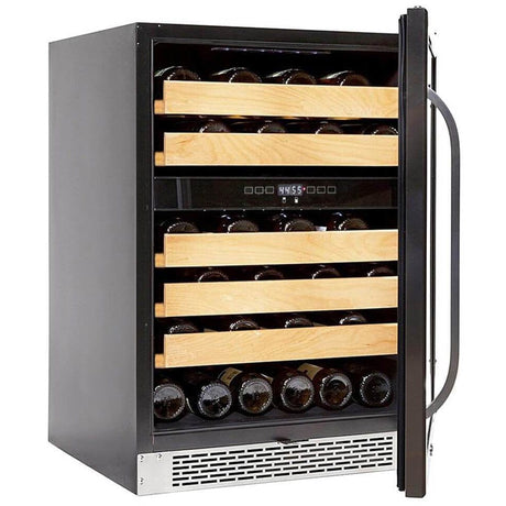 Whynter 46 bottle Dual Temperature Zone Built-In Wine Refrigerator BWR-462DZ Wine Coolers BWR-462DZ Wine Coolers Empire