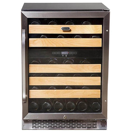 Whynter 46 bottle Dual Temperature Zone Built-In Wine Refrigerator BWR-462DZ Wine Coolers BWR-462DZ Wine Coolers Empire