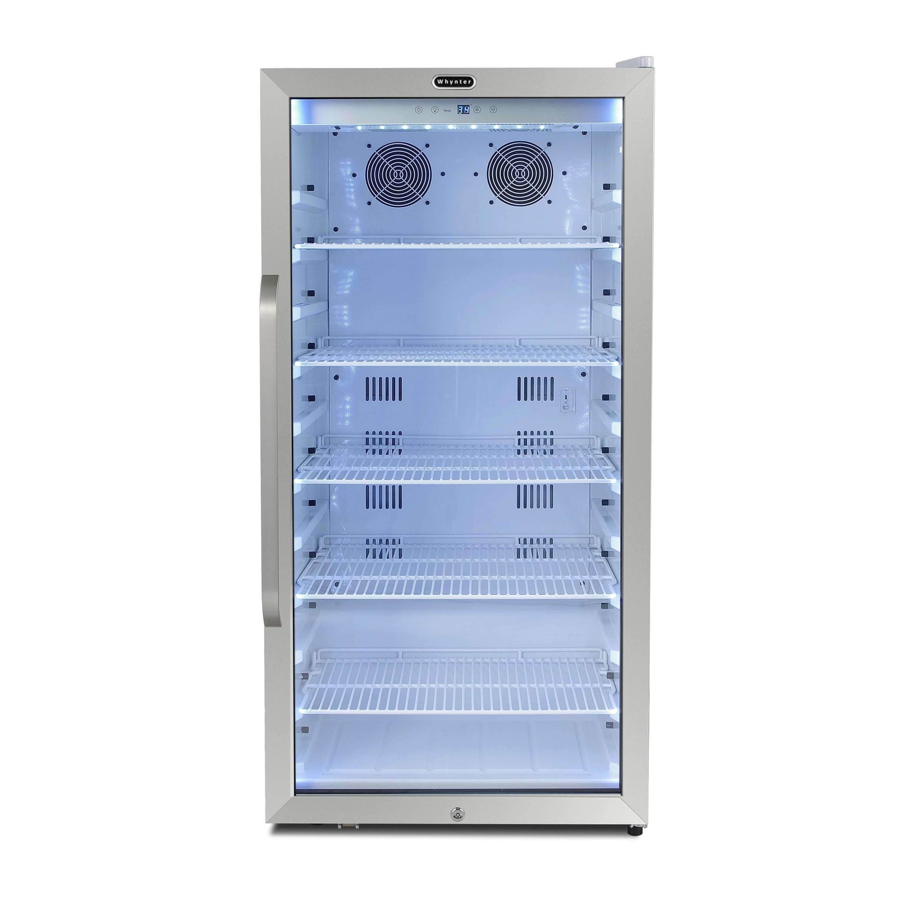 Whynter 8.1 cu.ft. Commercial Beverage Refrigerator CBM-815WS Beverage Centers CBM-815WS Wine Coolers Empire