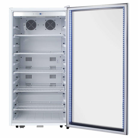 Whynter 8.1 cu.ft. Commercial Beverage Refrigerator CBM-815WS Beverage Centers CBM-815WS Wine Coolers Empire