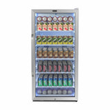 Whynter 8.1 cu.ft. Commercial Beverage Refrigerator CBM-815WS Beverage Centers CBM-815WS Wine Coolers Empire
