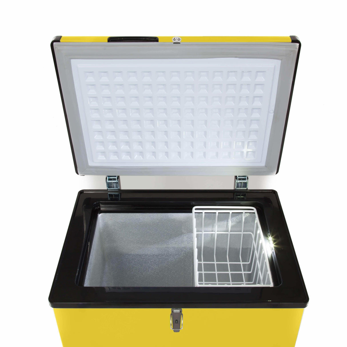 Whynter 95 Quart Portable Fridge / Freezer - Limited Edition Yellow FM-951YW Freezers FM-951YW Wine Coolers Empire