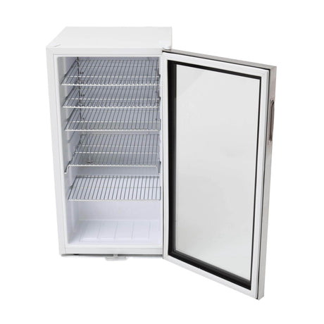 Whynter Beverage Refrigerator With Lock - Stainless Steel 120 Can Capacity BR-128WS Beverage Centers BR-128WS Wine Coolers Empire