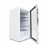 Whynter Beverage Refrigerator With Lock - Stainless Steel 120 Can Capacity BR-128WS Beverage Centers BR-128WS Wine Coolers Empire