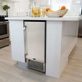 Whynter Built In Freestanding Ice Maker 50lb capacity Clear Ice Cube UIM-502SS Ice Makers UIM-502SS Wine Coolers Empire
