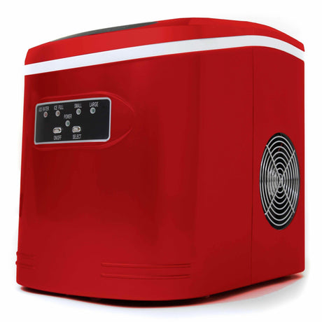 Whynter Compact Portable Ice Maker 27 lb capacity Red IMC-270MR Ice Makers IMC-270MR Wine Coolers Empire