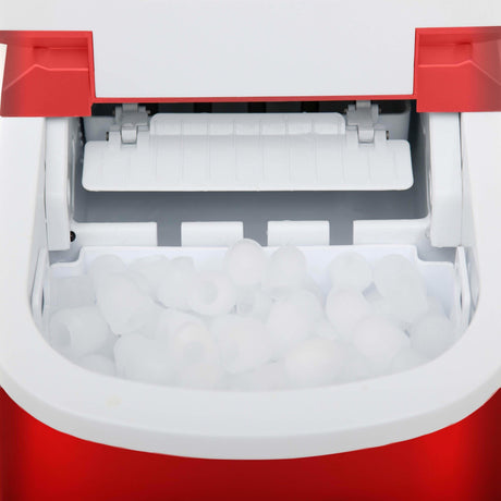 Whynter Compact Portable Ice Maker 27 lb capacity Red IMC-270MR Ice Makers IMC-270MR Wine Coolers Empire