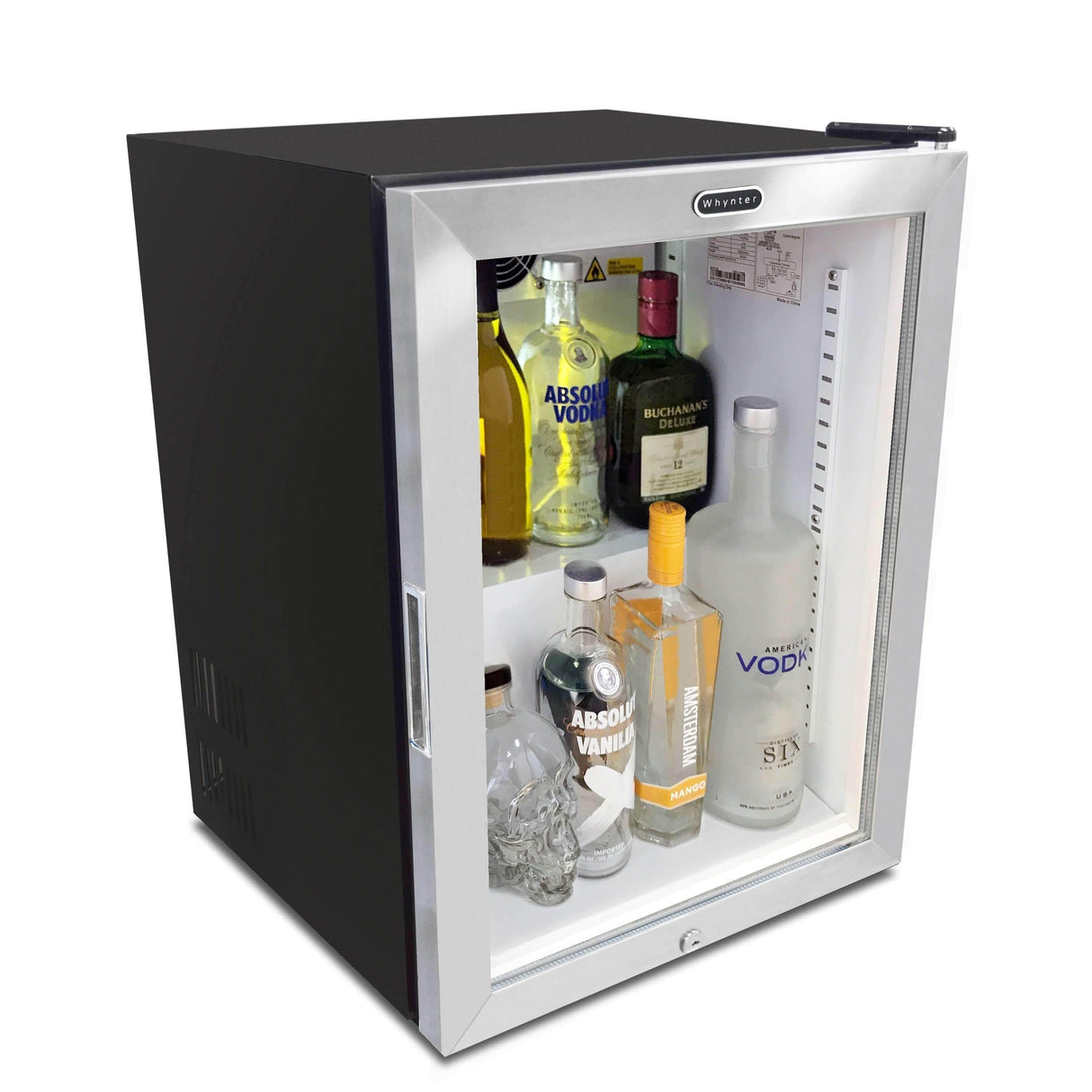 Whynter Countertop Reach In 1.8 cu ft Display Glass Door Freezer CDF-177SB Freezers CDF-177SB Wine Coolers Empire