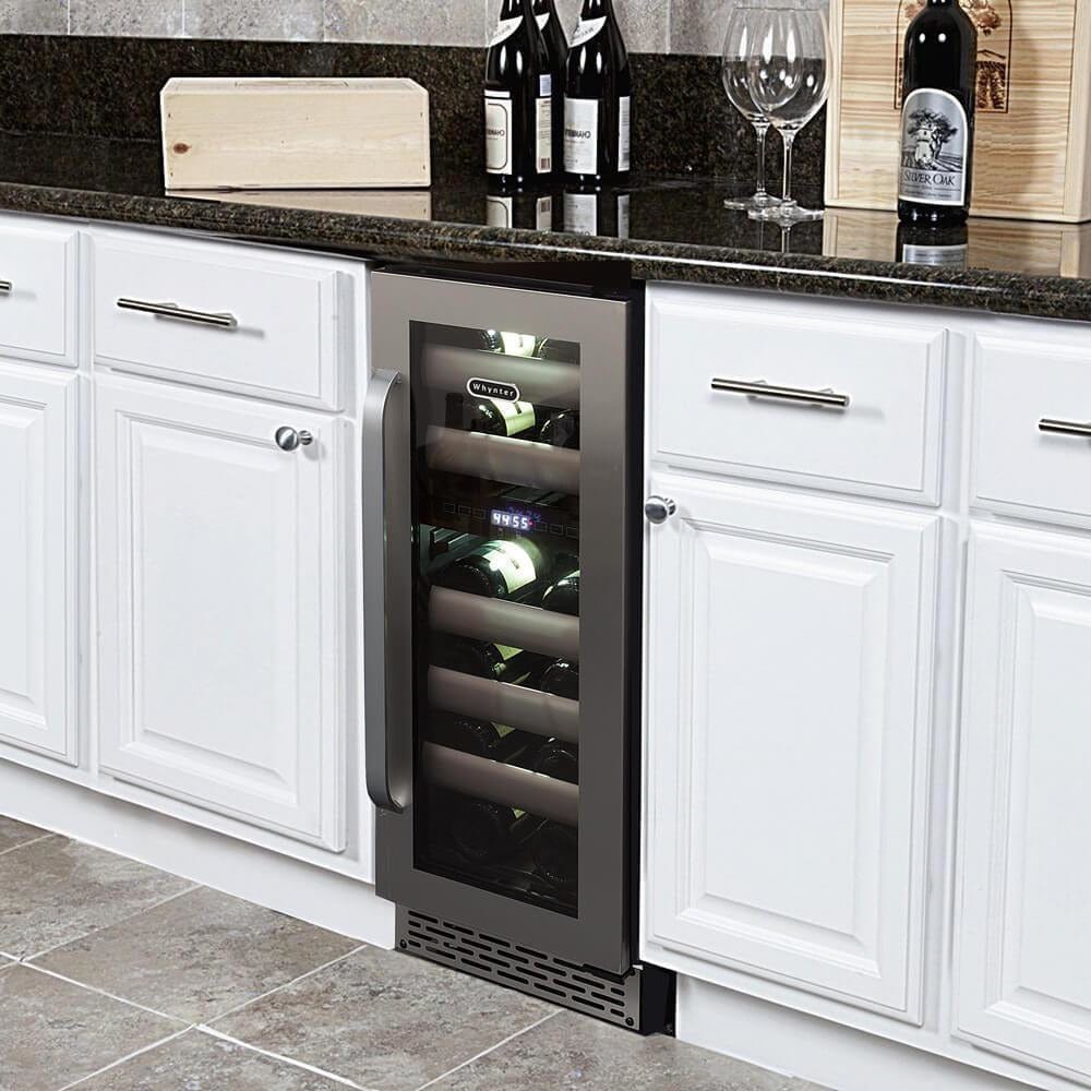 Whynter Elite 17 Bottle Dual Zone Wine Refrigerator BWR-171DS Wine Coolers BWR-171DS Wine Coolers Empire