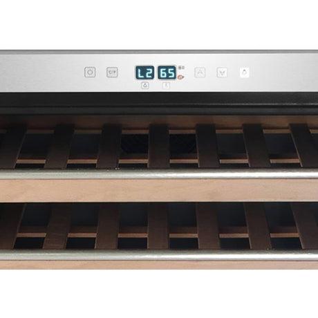 Whynter Elite Spectrum Lightshow 54 Bottle Stainless Steel 24 inch Built-in Wine Refrigerator BWR-545XS Wine Coolers BWR-545XS Wine Coolers Empire