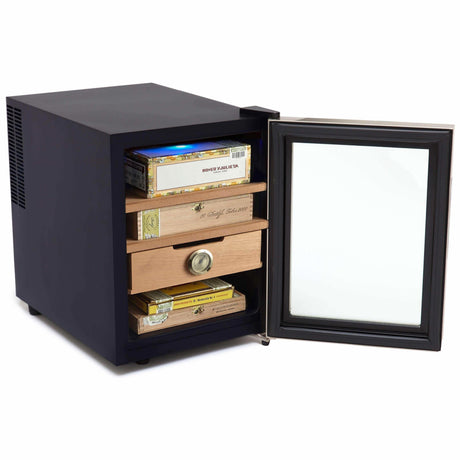 Whynter Elite Touch Control Stainless 1.2 cu.ft. Cigar Cooler Humidor CHC-122BD Cigar Humidors CHC-122BD Wine Coolers Empire