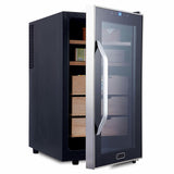 Whynter Elite Touch Control Stainless 1.8 cu.ft. Cigar Cooler Humidor CHC-172BD Cigar Humidors CHC-172BD Wine Coolers Empire
