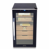 Whynter Elite Touch Control Stainless 1.8 cu.ft. Cigar Cooler Humidor CHC-172BD Cigar Humidors CHC-172BD Wine Coolers Empire