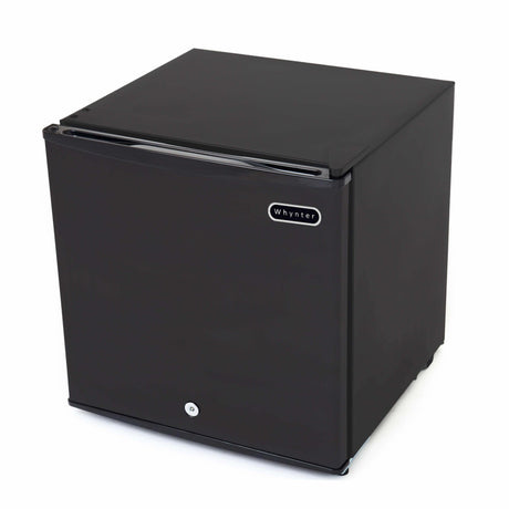 WHYNTER Energy Star 1.1 cu. ft. Upright Freezer with Lock - Stainless Steel CUF-110B Freezers CUF-110B Wine Coolers Empire