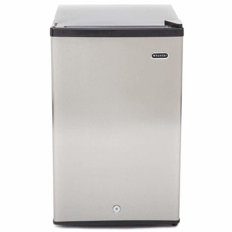 Whynter Energy Star 2.1 cu. ft. Stainless Steel Upright Freezer with Lock CUF-210SS Freezers CUF-210SS Wine Coolers Empire