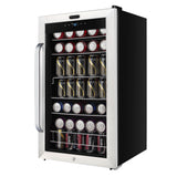 Whynter Freestanding 121 can Beverage Refrigerator with Digital Control and Internal Fan BR-1211DS Beverage Centers BR-1211DS Wine Coolers Empire