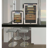 Whynter Stainless Steel 2.5 cu. ft. Cigar Cooler Humidor CHC-251S Cigar Humidors CHC-251S Wine Coolers Empire