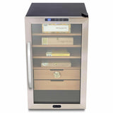 Whynter Stainless Steel 2.5 cu. ft. Cigar Cooler Humidor CHC-251S Cigar Humidors CHC-251S Wine Coolers Empire