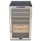 Whynter Stainless Steel 2.5 cu. ft. Cigar Cooler Humidor CHC-251S Cigar Humidors CHC-251S Wine Coolers Empire