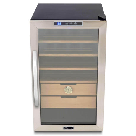 Whynter Stainless Steel 2.5 cu. ft. Cigar Cooler Humidor CHC-251S Cigar Humidors CHC-251S Wine Coolers Empire