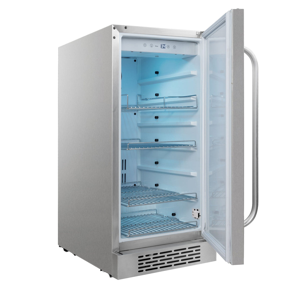 Whynter Stainless Steel 3.0 cu. ft. Indoor/Outdoor Beverage Fridge BOR-326FS Beverage Centers BOR-326FS Wine Coolers Empire