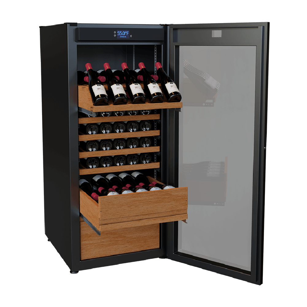 Wine Guardian Luxury Aficionado Style Single Zone Wine Refrigerator Wine Coolers Empire