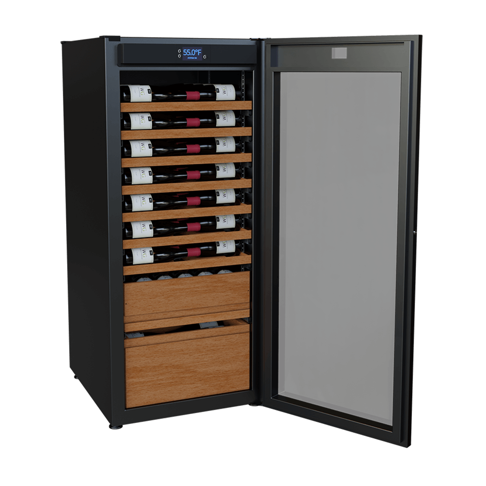 \Wine Guardian Luxury Connoisseur Style Single Zone Wine Refrigerator Wine Coolers Empire