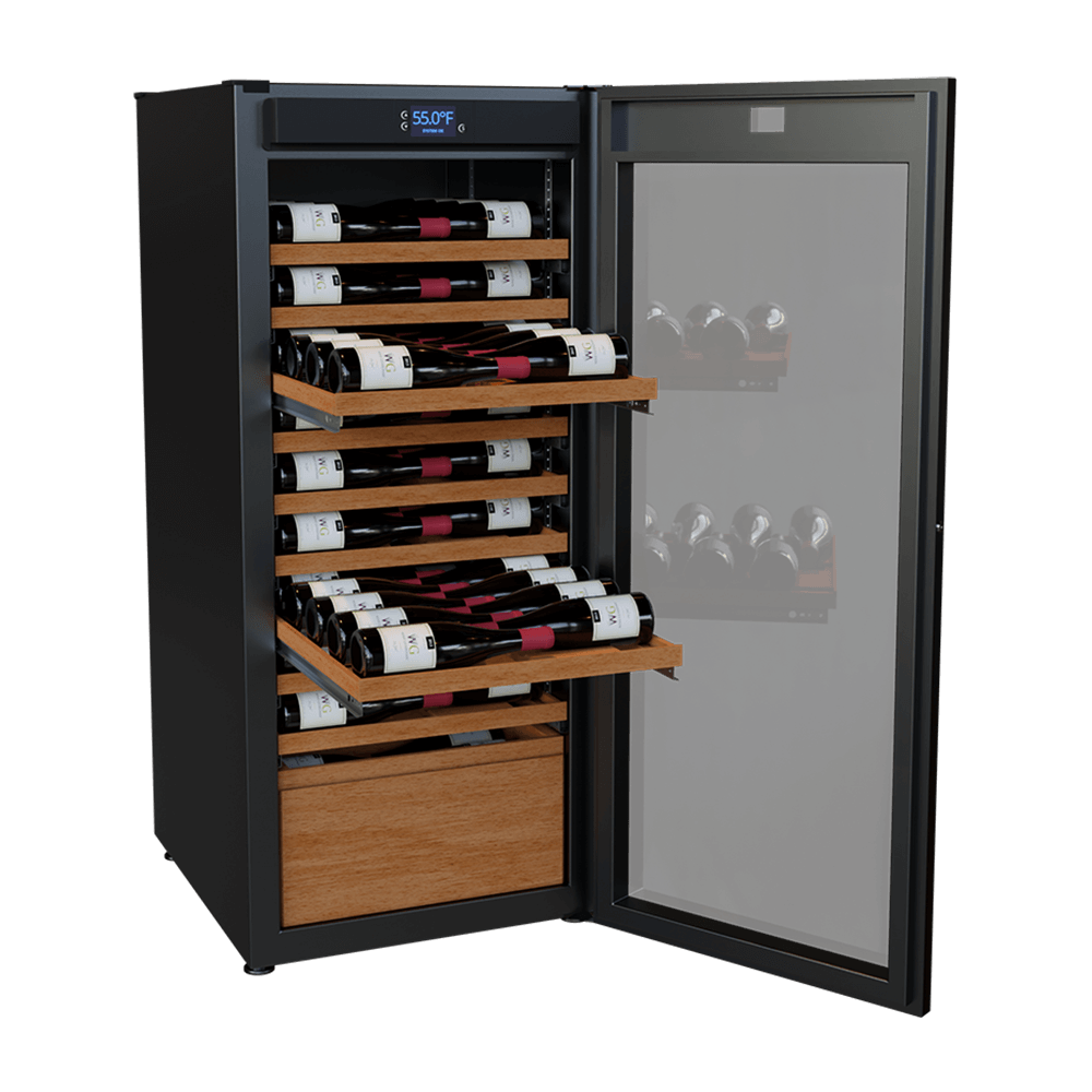 \Wine Guardian Luxury Connoisseur Style Single Zone Wine Refrigerator Wine Coolers Empire