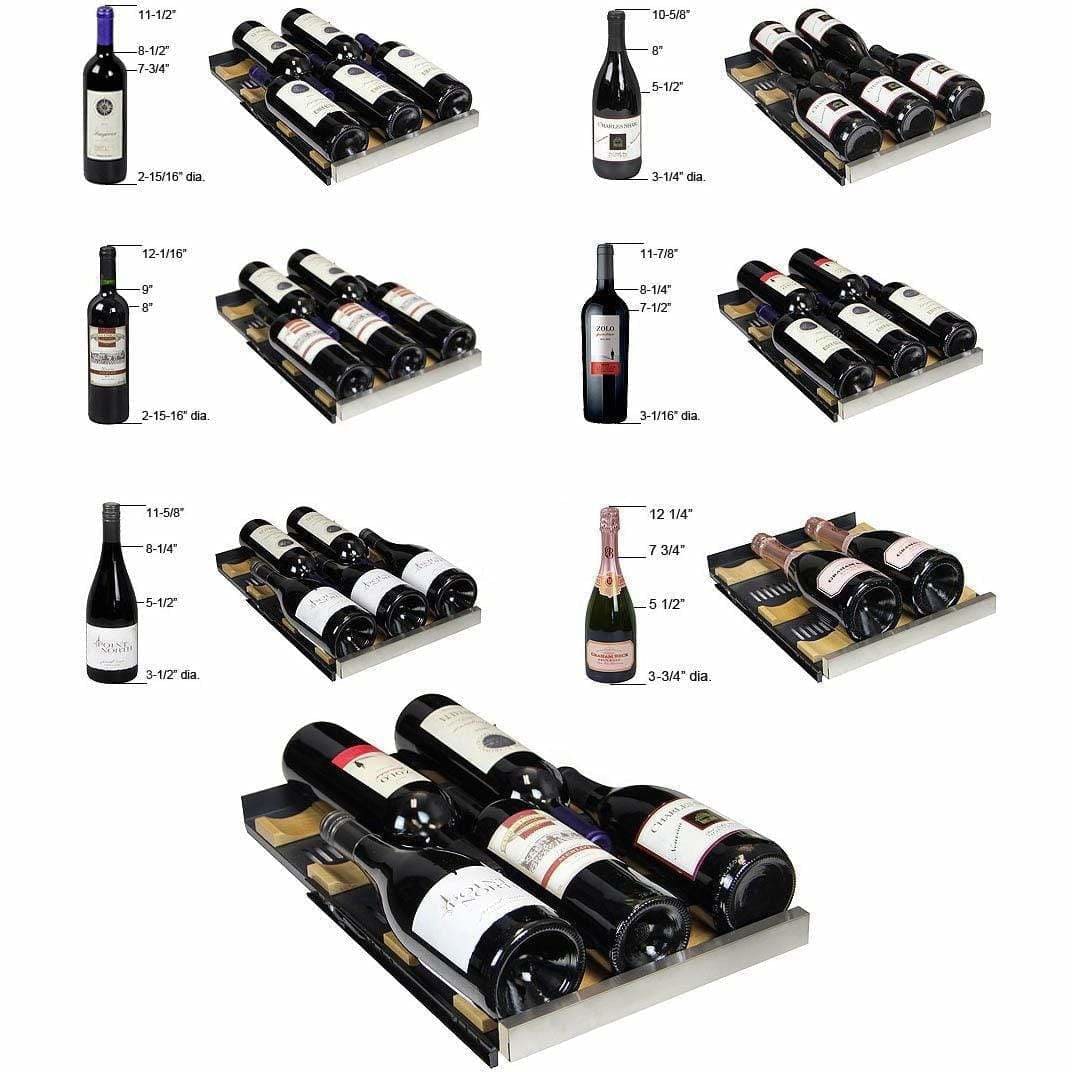 Allavino FlexCount 30 Bottle Single Zone Right Hinge Wine Fridge VSWR30-1SSRN Wine Coolers Empire
