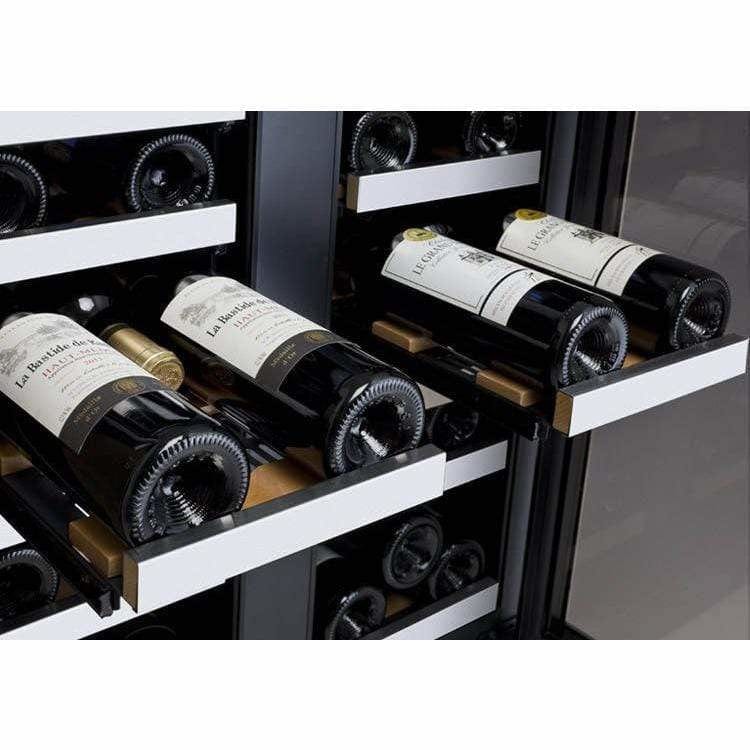 Allavino FlexCount 36 Bottle Dual Zone Stainless Steel French Doors Wine Fridge VSWR36-2SSFN DISCONTINUED Wine Coolers Empire