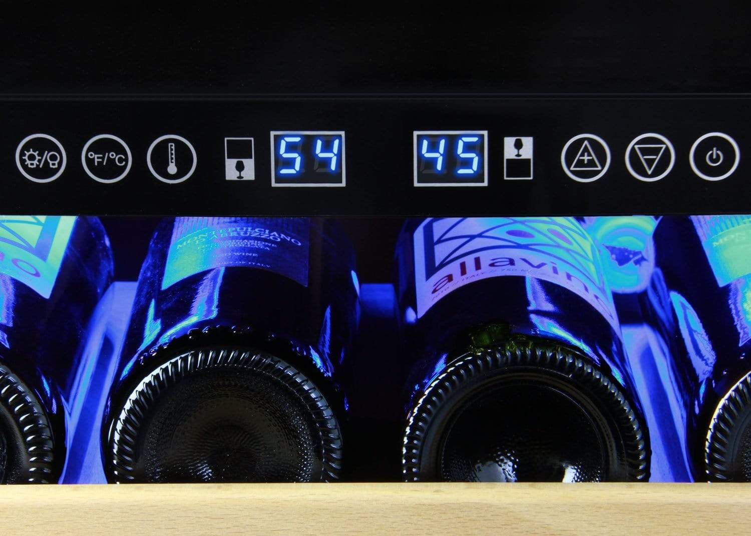 Allavino FlexCount Classic II Tru-Vino 172 Bottle Dual Zone Stainless Steel Left Hinge Wine Refrigerator YHWR172-2SL20 Wine Coolers Empire