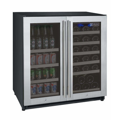 24 inch Beverage Refrigerator - 154 Cans Capacity Beverage Cooler- Fit  Perfectly into 24 Space Built in Counter or Freestanding - for Soda,  Water, Beer or Wine