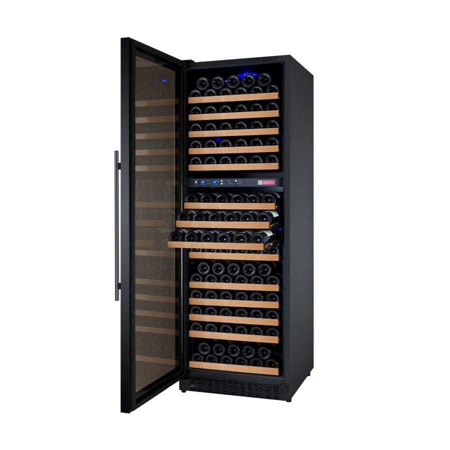 Allavino FlexCount II Tru-Vino 172 Bottle Dual Zone Black Left Hinge Wine Fridge VSWR172-2BL20 Wine Coolers Empire
