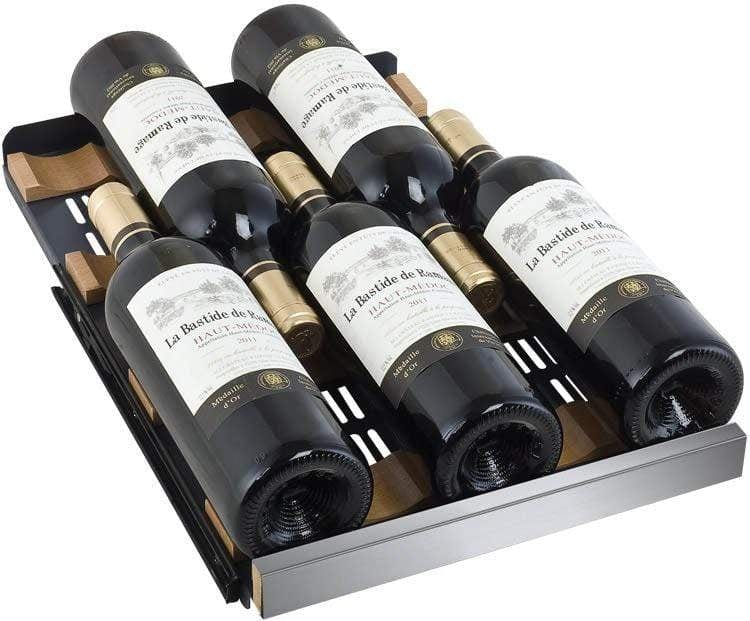 Allavino FlexCount II Tru-Vino 30 Bottle Single Zone Stainless Steel Left Hinge Wine Fridge VSWR30-1SL20 - Allavino | Wine Coolers Empire - Trusted Dealer