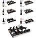 Allavino FlexCount II Tru-Vino 56 Bottle Dual Zone Black Right Hinge Wine Fridge VSWR56-2BR20 - Allavino | Wine Coolers Empire - Trusted Dealer