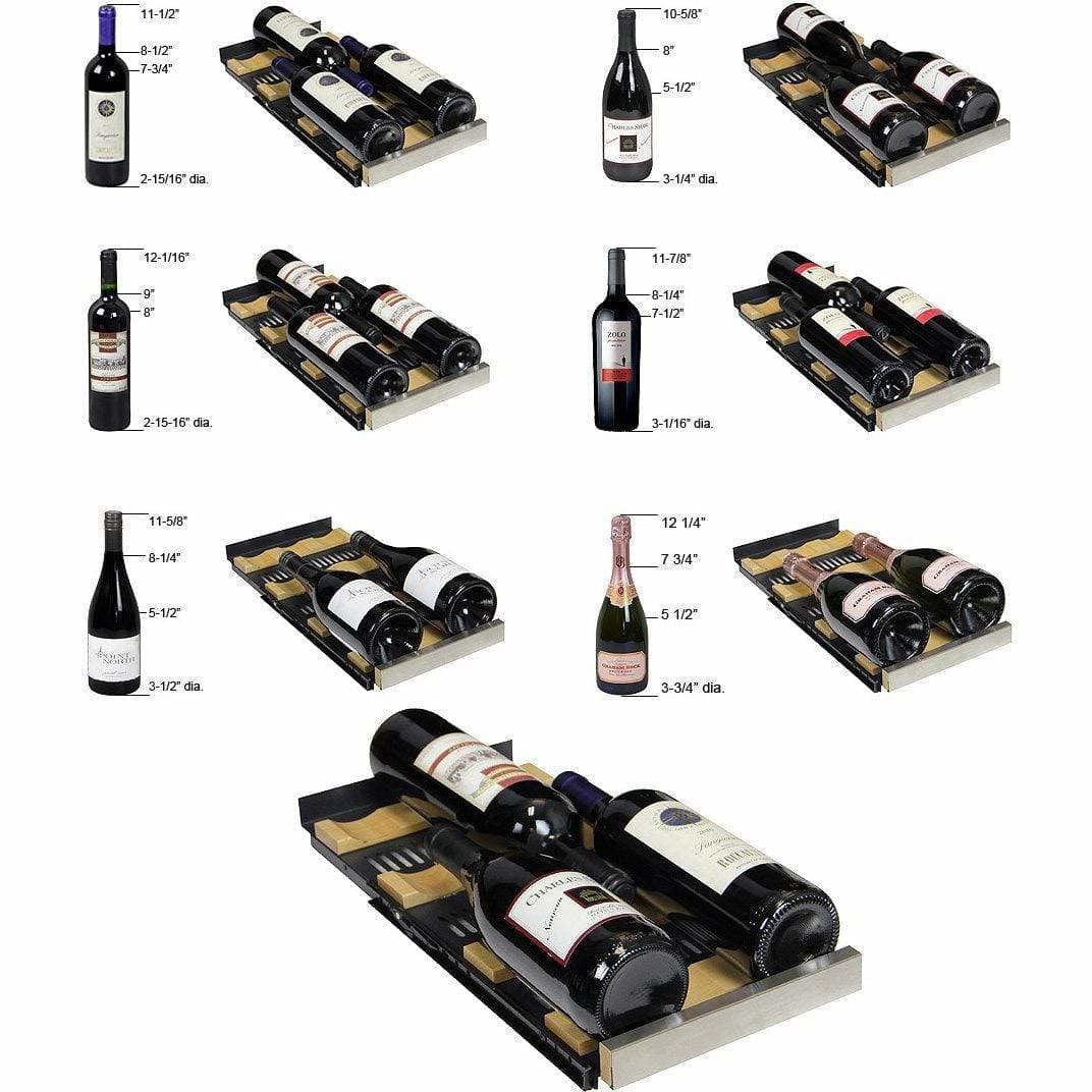 Allavino FlexCount Stainless Steel Doors Wine & Beverage Fridge VSWB-2SSFN - Allavino | Wine Coolers Empire - Trusted Dealer