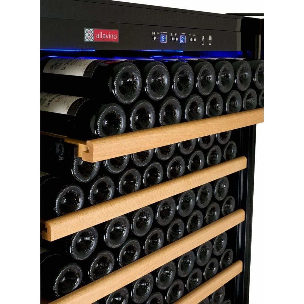 Allavino Vite II Tru-Vino 305 Bottle Single Zone Black Right Hinge Wine Fridge YHWR305-1BR20 - Allavino | Wine Coolers Empire - Trusted Dealer