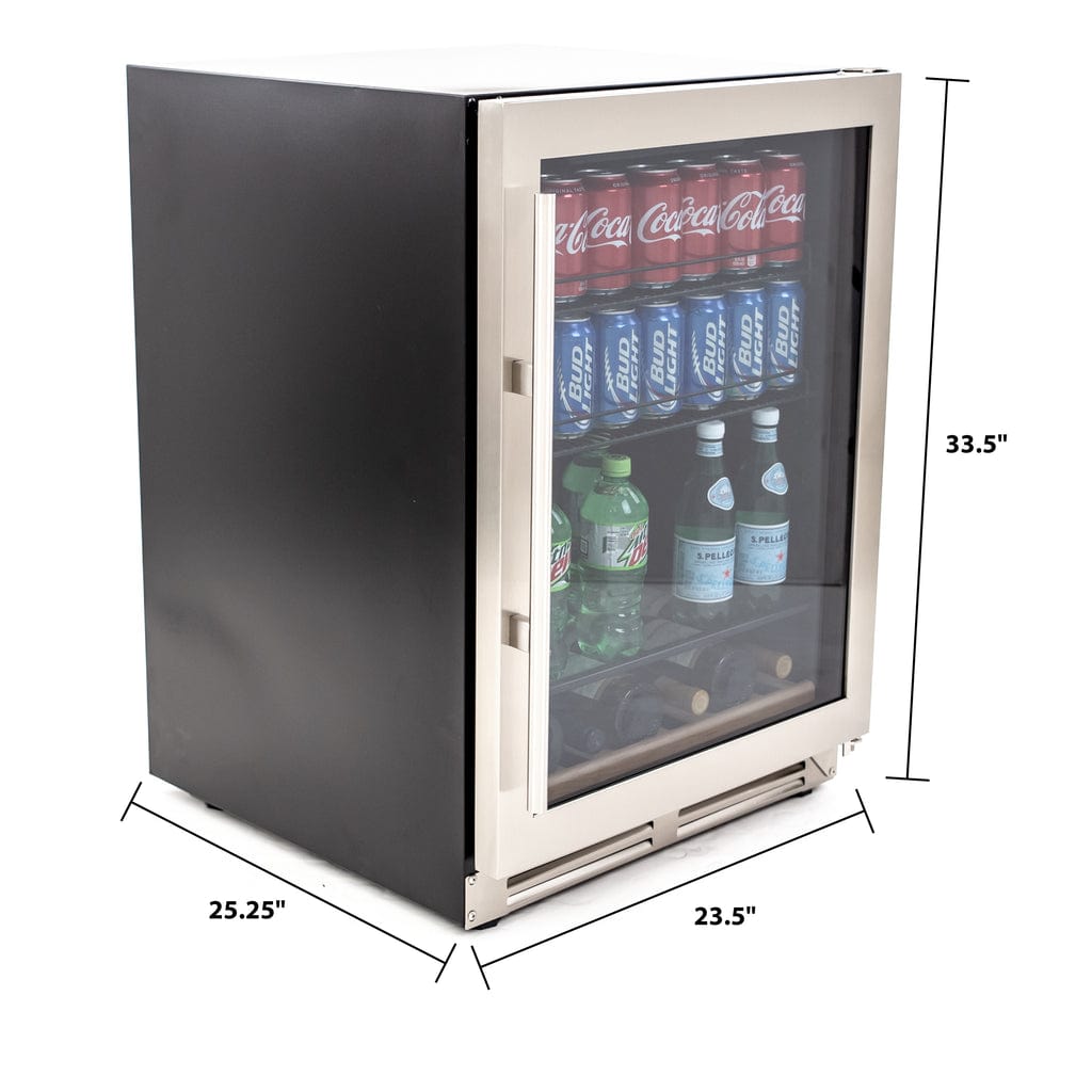  Avanti 126 Can Capacity Beverage Center BCF54S3S - Avanti | Wine Coolers Empire - Trusted Dealer