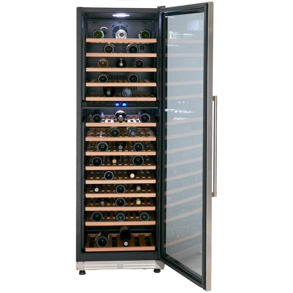 Avanti 154 Bottle Dual-Zone Wine Cooler WCF154S3SD - Avanti |  Wine Coolers Empire - Trusted Dealer