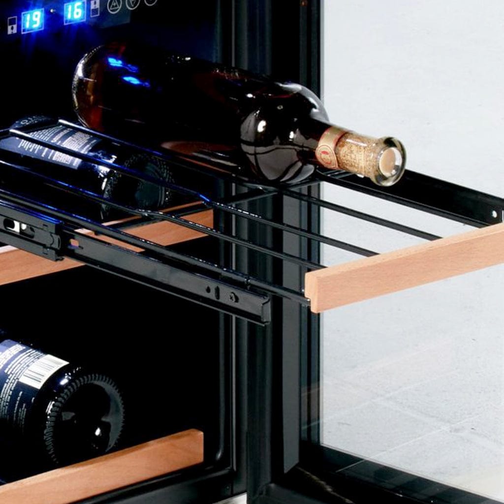 Avanti 28 Bottle DESIGNER Series Dual-Zone Wine Cooler WCF282E3SD - Avanti | Wine Coolers Empire - Trusted Dealer 