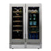 Avanti ELITE Series Side-by-Side Wine and Beverage Center WBE1956Z3S - Avanti | Wine Coolers Empire - Trusted Dealer