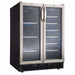Danby Silhouette Emmental Built-In 27-Bottle, 60-Can Dual Zone Beverage Fridge DBC2760BLS Wine Coolers Empire