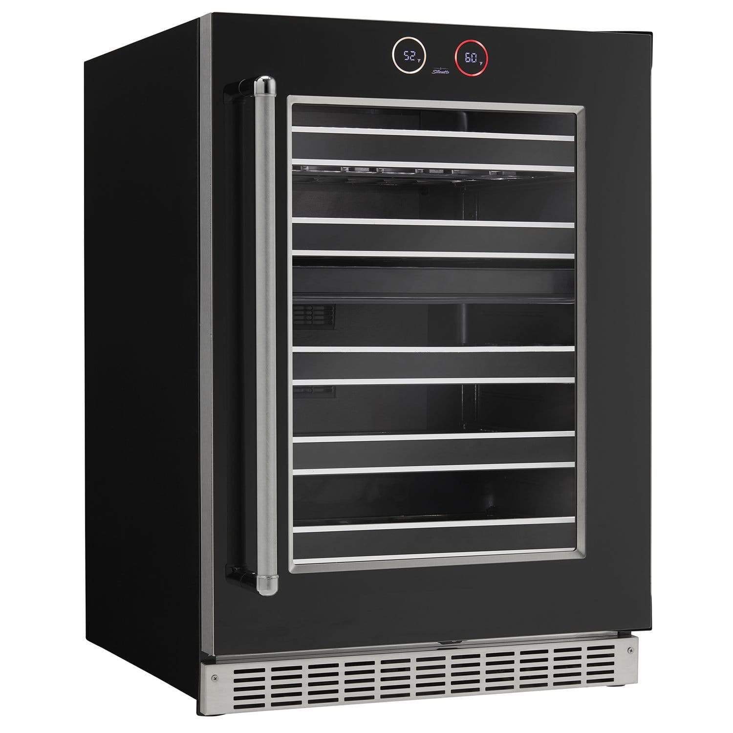 Danby Silhouette Reserve 24" 5.0 Cu. Ft.with Self Closing Door and Invisi-Touch Display, Right Hinge Wine Cooler SRVBC050R Wine Coolers Empire